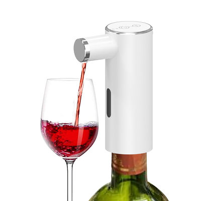 quality  Stainless Steel Electric Wine Dispenser With 2.5W Power 500mah Battery White Black Red factory