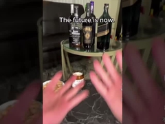 Intelligent Touch Screen Wine Dispenser with LED Display for Home Bars